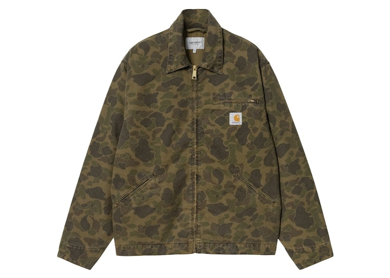 Carhartt WIP Duck Camo Detroit Jacket Green/Office Green