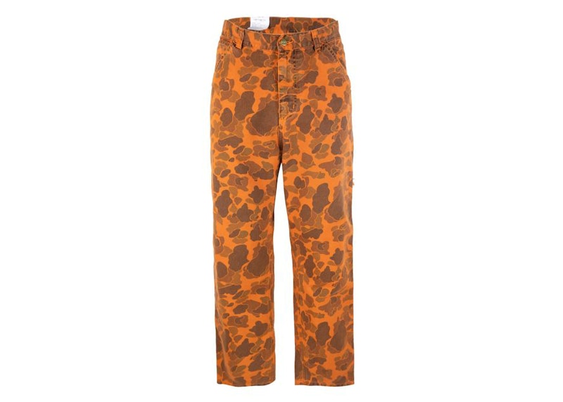 Carhartt WIP Duck Single Knee Pant Orange