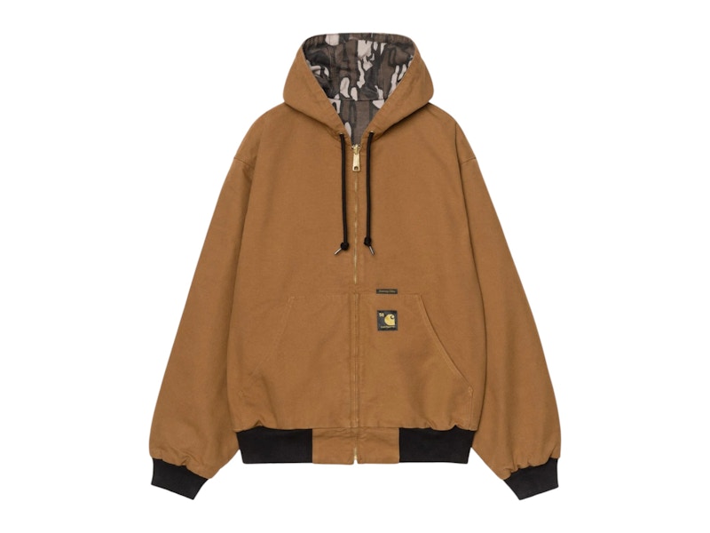 Carhartt WIP OG Active 50th Anniversary Edition Canvas Jacket Hamilton Brown/Camo Trebark