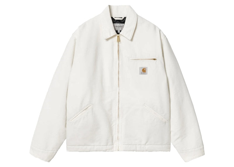 Carhartt WIP OG Detroit Aged Canvas Jacket Wax/Wax