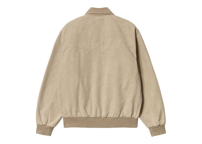 Carhartt WIP OG Santa Fe Dearborn Canvas 12oz Jacket Dusty H Brown (Faded)