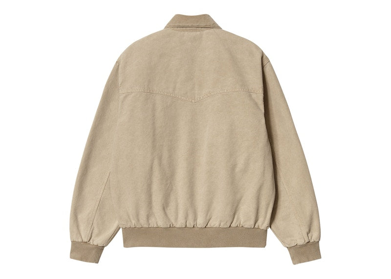 Carhartt WIP OG Santa Fe Dearborn Canvas 12oz Jacket Dusty H Brown (Faded)