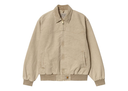 Carhartt WIP OG Santa Fe Dearborn Canvas 12oz Jacket Dusty H Brown (Faded)