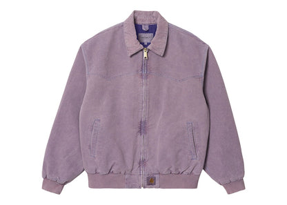 Carhartt WIP OG Santa Fe Dearborn Canvas 12oz Jacket Razzmic (Faded)