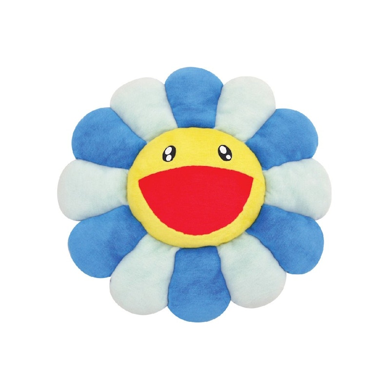 Takashi Murakami Flower Plush 2M Blue/Light Blue/Yellow