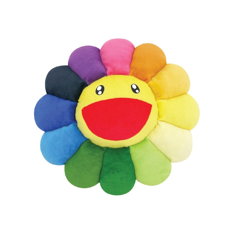 Takashi Murakami Flower Plush 2M Rainbow/Yellow