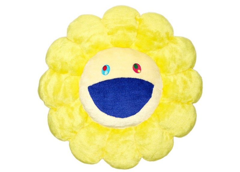 Takashi Murakami Flower Plush 30CM Yellow