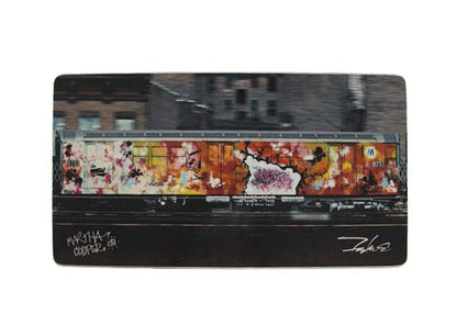 Futura Laboratories x Martha Cooper Case Study Furniture Small Fiberglass Coffee Table Edition of 50