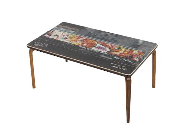 Futura Laboratories x Martha Cooper Case Study Furniture Small Fiberglass Coffee Table Edition of 50
