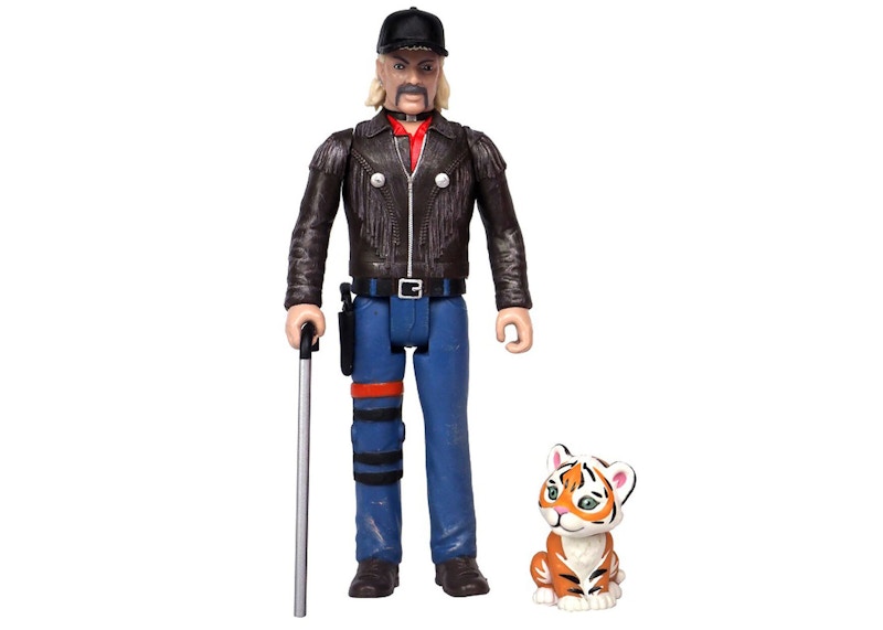FYE Exclusive Tiger King Joe Exotic Leather Jacket & Tiger Cub Action Figure