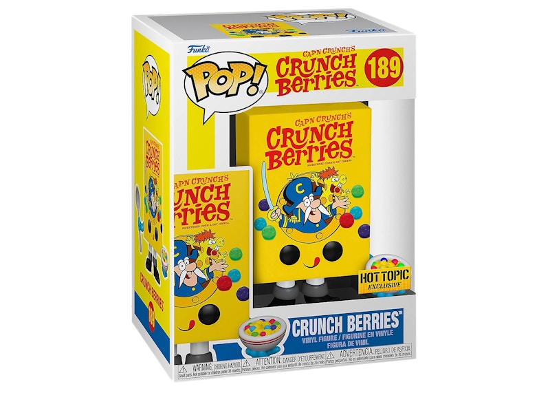 Funko Pop! Cap'n Crunch's Crunch Berries Hot Topic Exclusive Figure #189