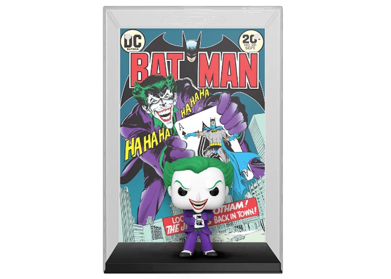 Funko Pop! Comic Covers Batman The Joker 2022 Winter Convention Exclusive Figure #07