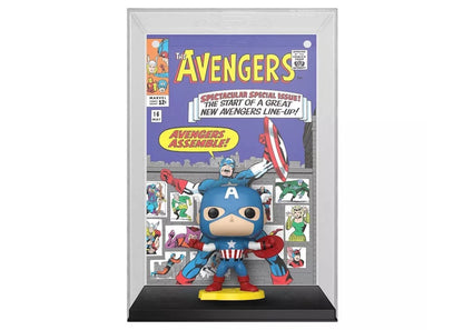 Funko Pop! Comic Covers Marvel Captain America Target Exclusive Figure #30
