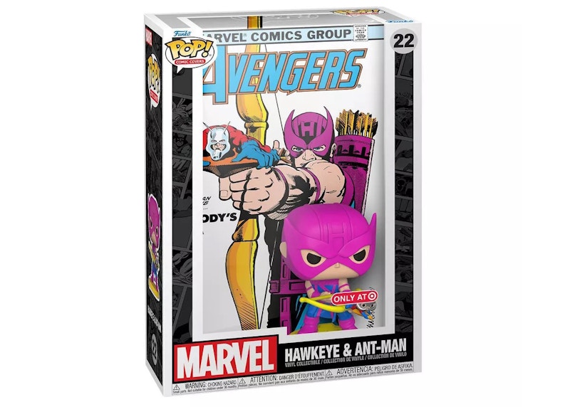 Funko Pop! Comic Covers Marvel Hawkeye & Ant-Man Target Exclusive Figure #22