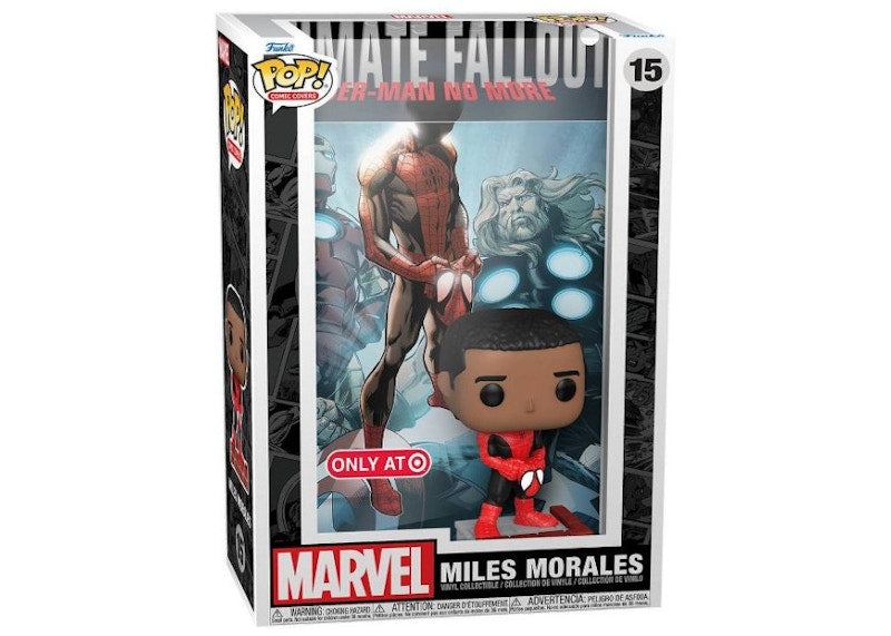Funko Pop! Comic Covers Marvel Miles Morales Target Exclusive Figure #15