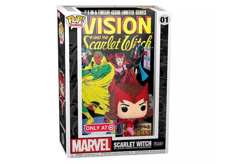 Funko Pop! Comic Covers Marvel Scarlet Witch Target Exclusive Figure #01