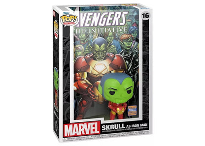 Funko Pop! Comic Covers Marvel Skrull as Iron Man 2023 Wondrous Convention Exclusive Figure #16