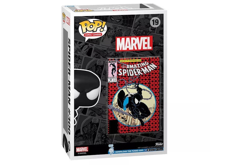 Funko Pop! Comic Covers Marvel Spider-Man #300 Target-Con Exclusive Figure #19