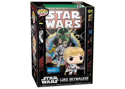 Funko Pop! Comic Covers Star Wars Luke Skywalker Walmart Exclusive Figure #01