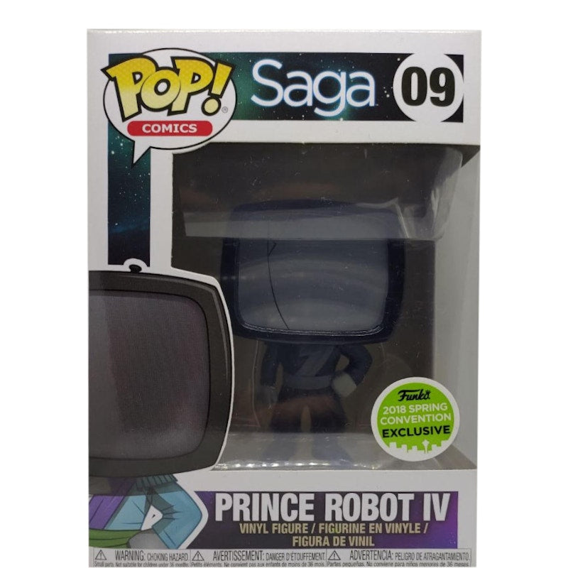 Funko Pop! Comics Saga Prince Robot IV Spring Convention Exclusive Figure #09