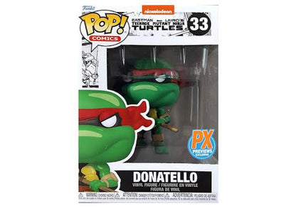Funko Pop! Comics Teenage Mutant Ninja Turtles Donatello PX Previews Exclusive Figure #33