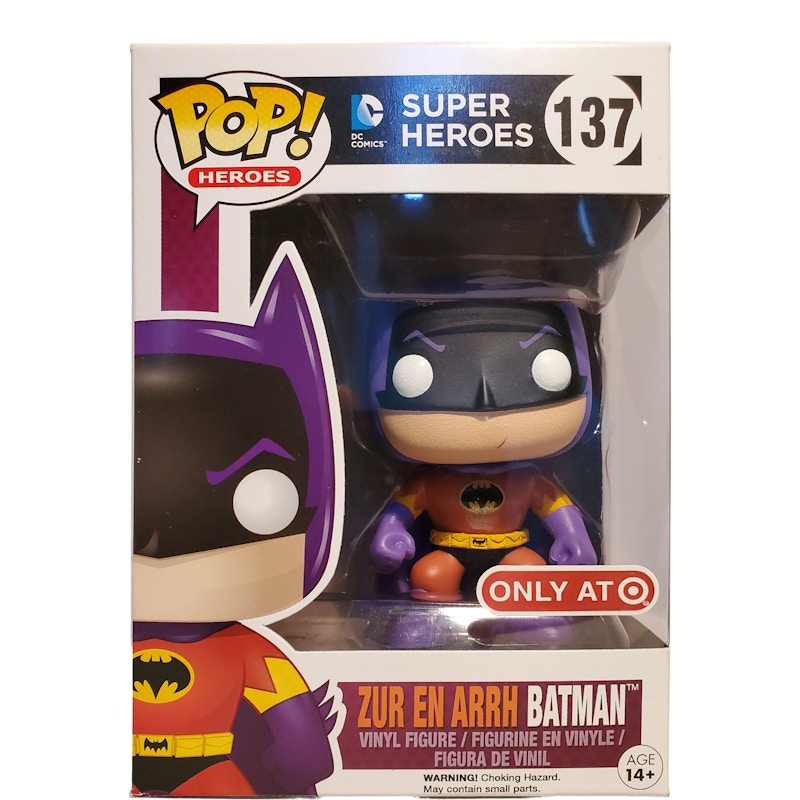 Funko Pop! DC Super Heroes Batman (Zur En Arrh) Target Exclusive Figure #137