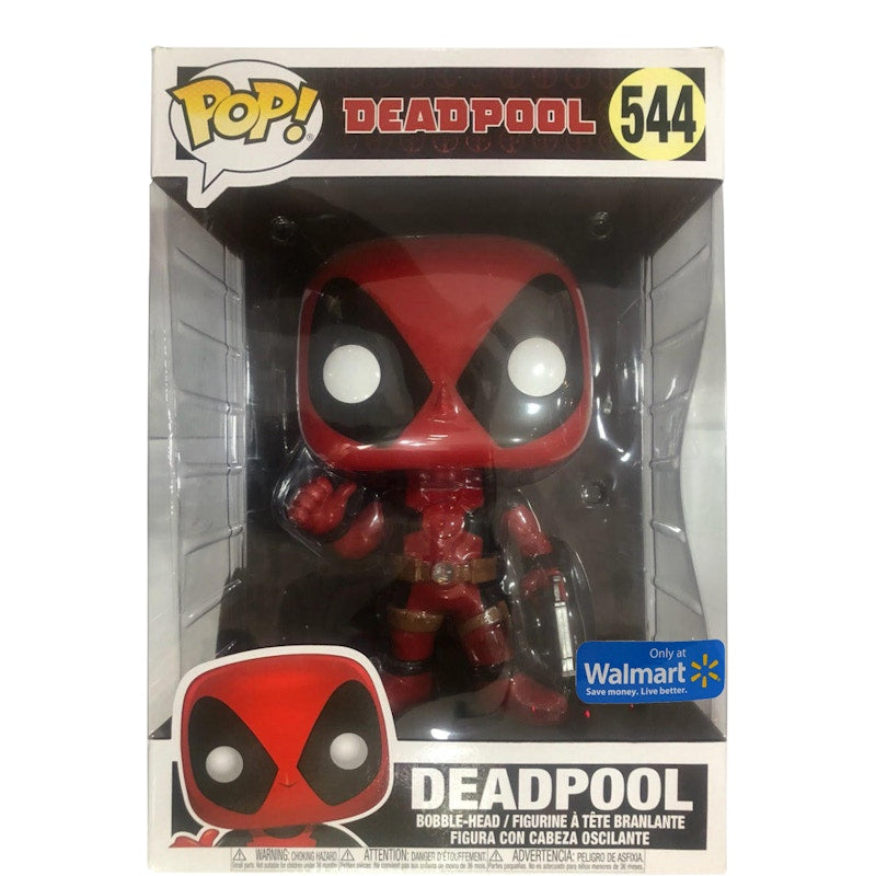 Funko Pop! Deadpool Walmart Exclusive 10 inch Figure #544