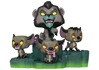 Funko Pop! Deluxe Disney Villains (Villains Assemble: Scar with Hyenas) Hot Topic Exclusive Figure #1204