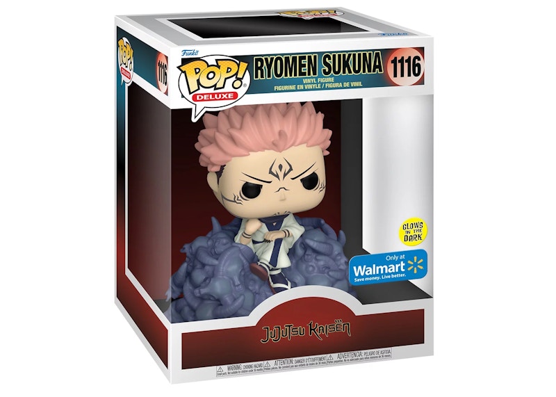 Funko Pop! Deluxe Jujutus Kaisen Ryomen Sukuna GITD Walmart Exclusive Figure #1116