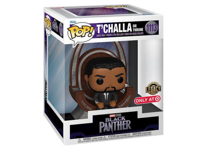 Funko Pop! Deluxe Marvel Studios Black Panther T'Challa on the Throne Legacy Collection Target Exclusive Figure #1113