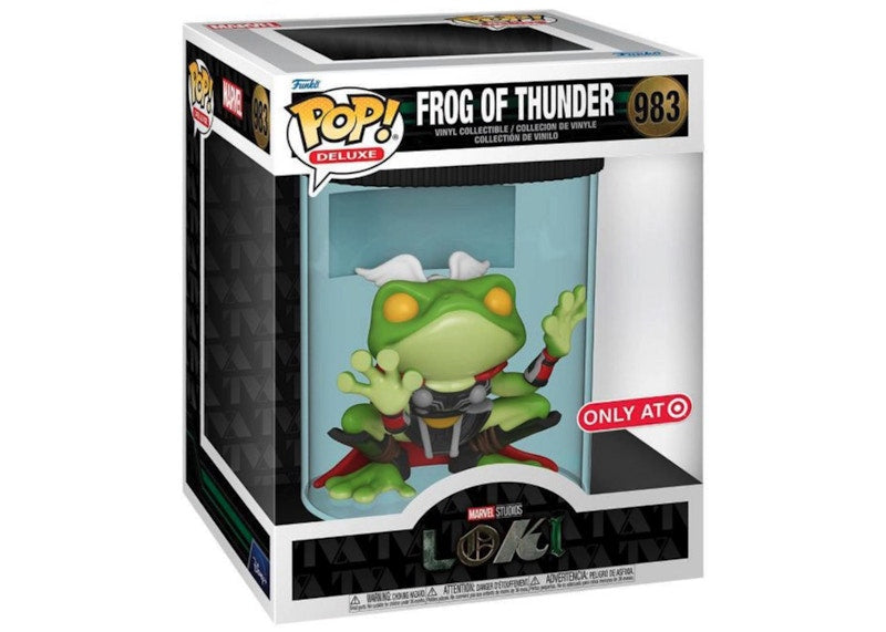 Funko Pop! Deluxe Marvel Studios Loki Frog of Thunder Target Exclusive Figure #983