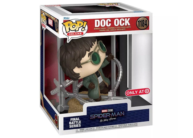 Funko Pop! Deluxe Marvel Studios Spider-Man No Way Home Final Battle Series Doc Ock Target Exclusive Figure #1184