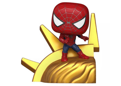 Funko Pop! Deluxe Marvel Studios Spider-Man No Way Home Friendly Neighborhood Spider-Man Target Exclusive Figure #1183