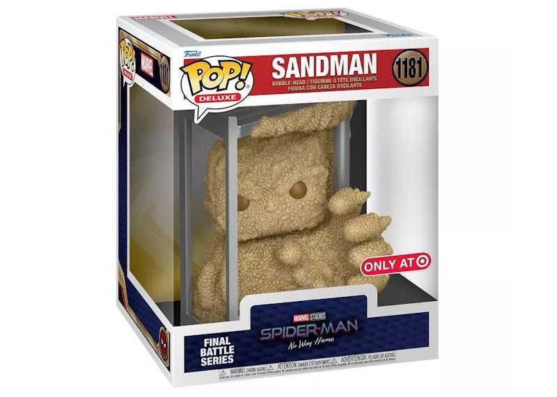 Funko Pop! Deluxe Marvel Studios Spider-Man No Way Home Sandman Target Exclusive Figure #1181