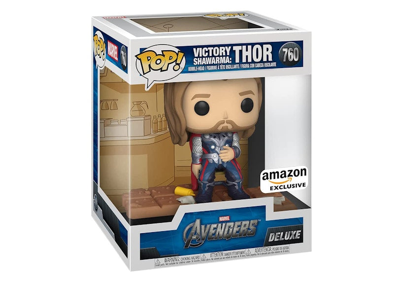Funko Pop! Deluxe Marvel The Avengers Victory Shawarma: Thor Amazon Exclusive Figure #760
