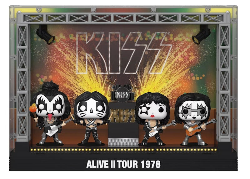 Funko Pop! Deluxe Moment Kiss Alive II Tour 1978 2022 Walmart Exclusive Figure #03