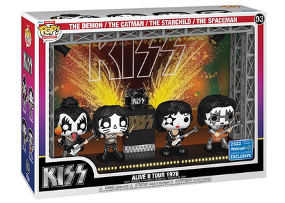 Funko Pop! Deluxe Moment Kiss Alive II Tour 1978 2022 Walmart Exclusive Figure #03