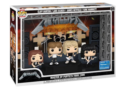 Funko Pop! Deluxe Moment Metallica Master of Puppets Tour 1986 2022 Walmart Exclusive Figure #04