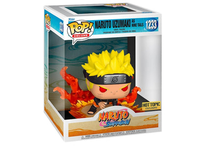 Funko Pop! Deluxe Naruto Shippuden Naruto Uzumaki as Nine Tails Hot Topic Exclusive Figure #1233