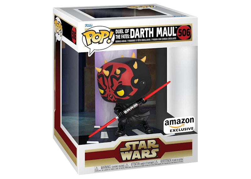 Funko Pop! Deluxe Star Wars Duel of The Fates: Darth Maul Amazon Exclusive Figure #506