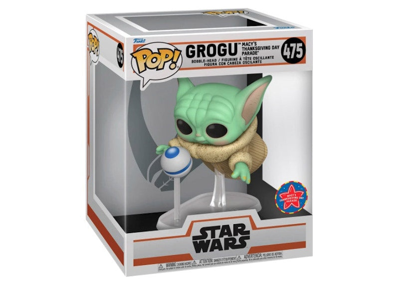 Funko Pop! Deluxe Star Wars Grogu Macy's Thanksgiving Day Parade Exclusive Figure #475