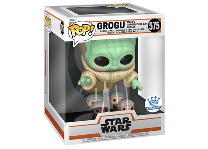 Funko Pop! Deluxe Star Wars Grogu Macy's Thanksgiving Day Parade Funko Shop Exclusive Figure #575
