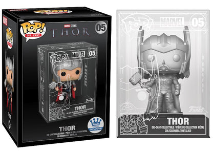 Funko Pop! Die-Cast Marvel Studios Thor Chase Funko Shop Exclusive Figure #05