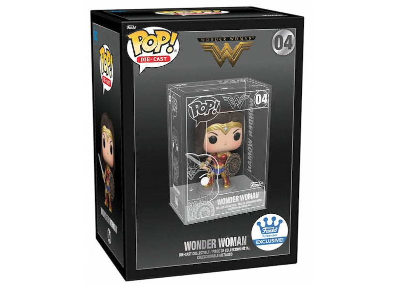 Funko Pop! Die-Cast Wonder Woman Funko Shop Exclusive Figure #04