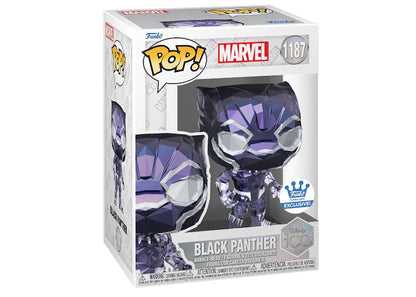Funko Pop! Disney 100 Marvel (Facet) Black Panther Funko Shop Exclusive Figure #1187