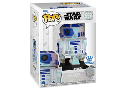 Funko Pop! Disney 100 Star Wars R2-D2 Facet Funko Shop Exclusive Figure #593