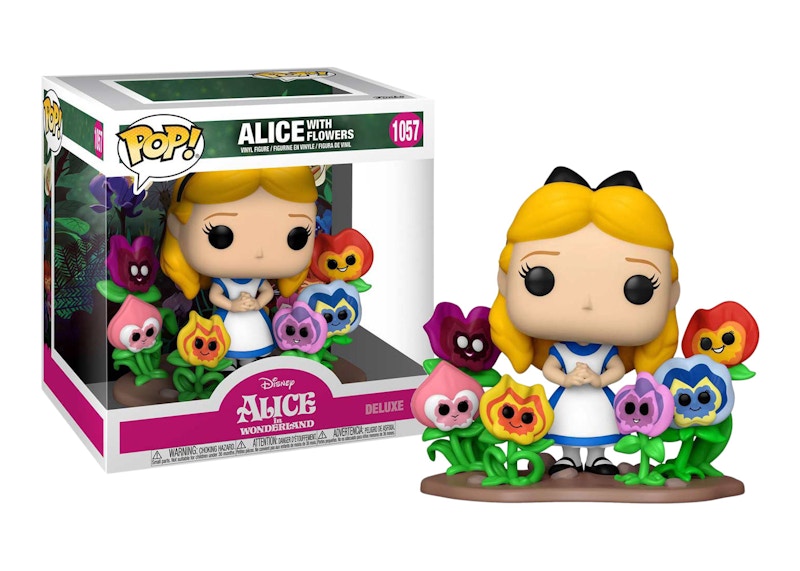 Funko Pop! Disney Alice in Wonderland Alice with Flowers Deluxe Figure #1057