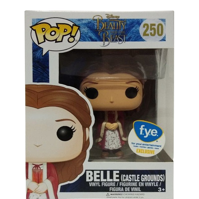 Funko Pop! Disney Beauty and the Beast Belle (Castle Grounds) FYE Exclusive Figure #250