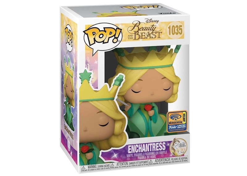 Funko Pop! Disney Beauty and the Beast Enchantress WonderCon Exclusive Figure #1035