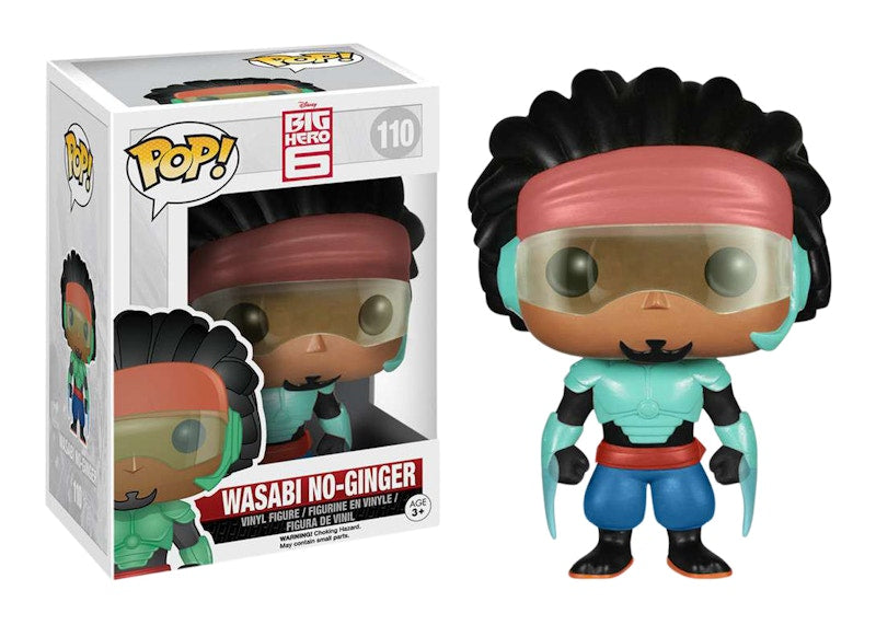 Funko Pop! Disney Big Hero 6 Wasabi No-Ginger Figure #110